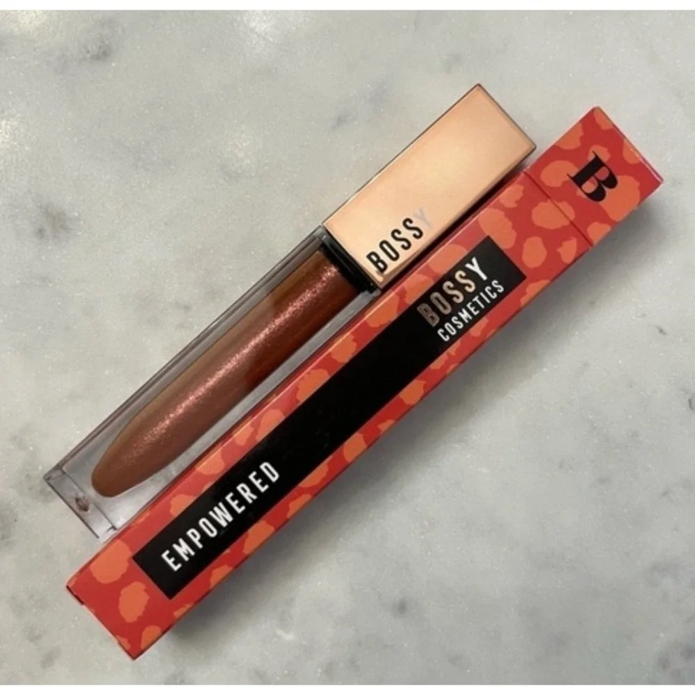 Bossy Cosmetics Lip Gloss 0.20 Fl Oz Shade Empowered